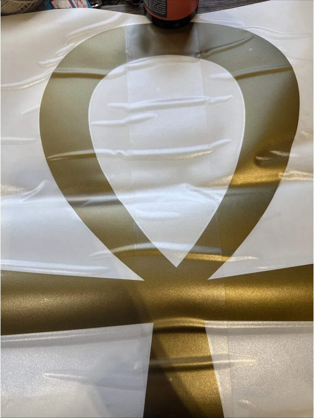 Ankh Cross Symbol Vinyl Wall Decal Transfer   23